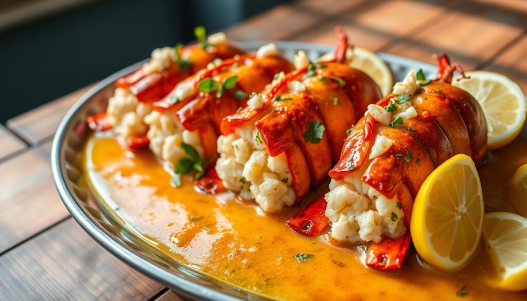 Lobster Tails in Sauce