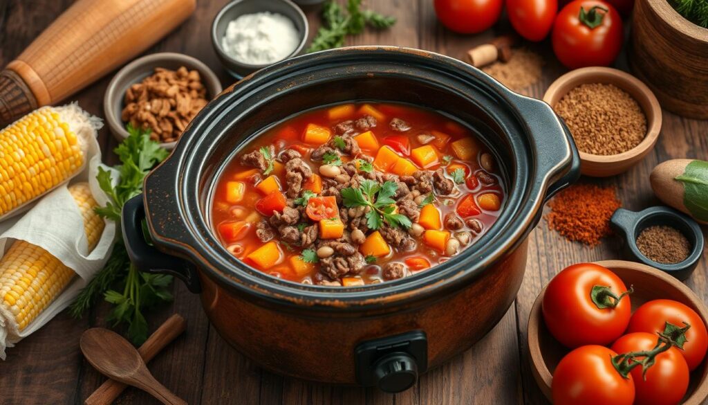 crockpot cowboy soup