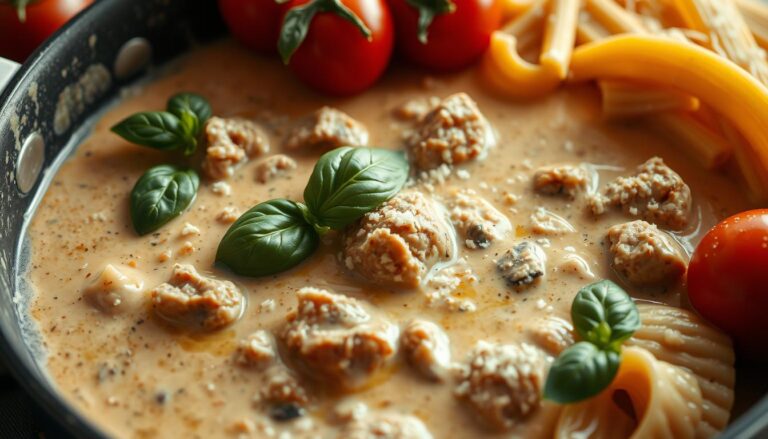 Creamy Vodka Sauce with Meat: Easy Italian Classic