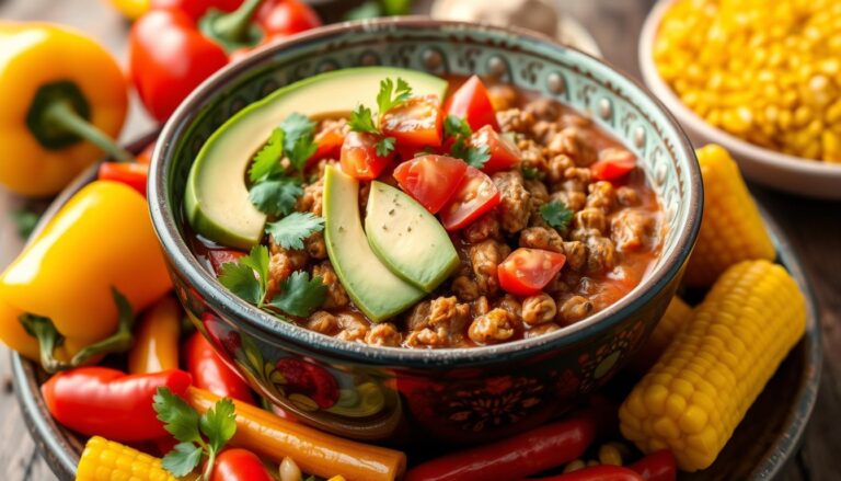 ground turkey chili crockpot recipe