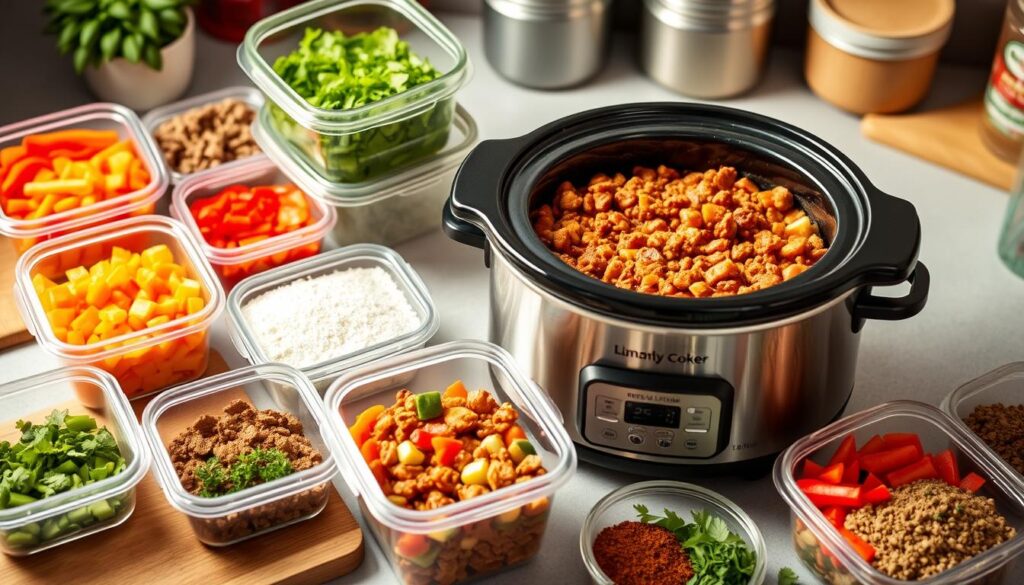 ground turkey chili crockpot