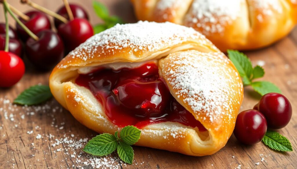 cherry cheese danish