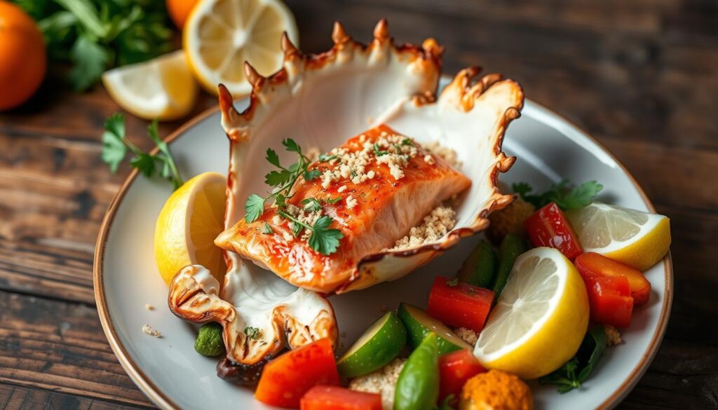 salmon stuffed crab recipe