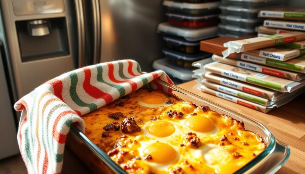 hamburger and egg casserole