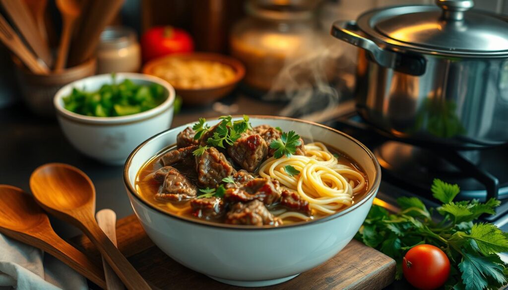 Beef and Noodles Recipe