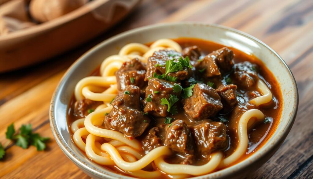 Beef and Noodles Recipe