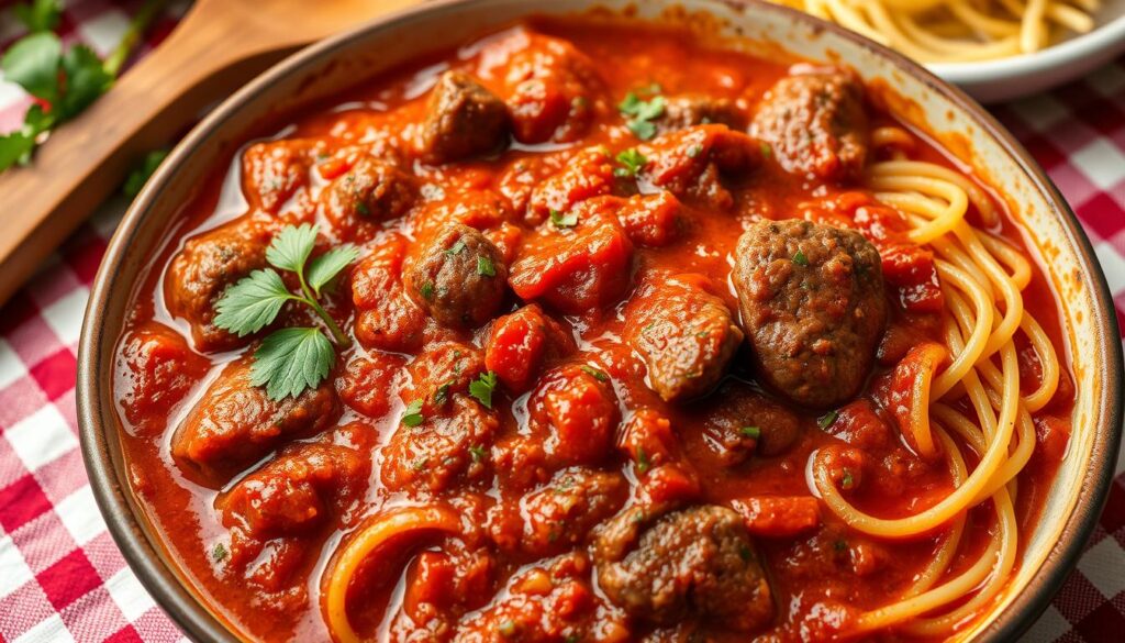 recipe for Olive Garden Meat sauce 