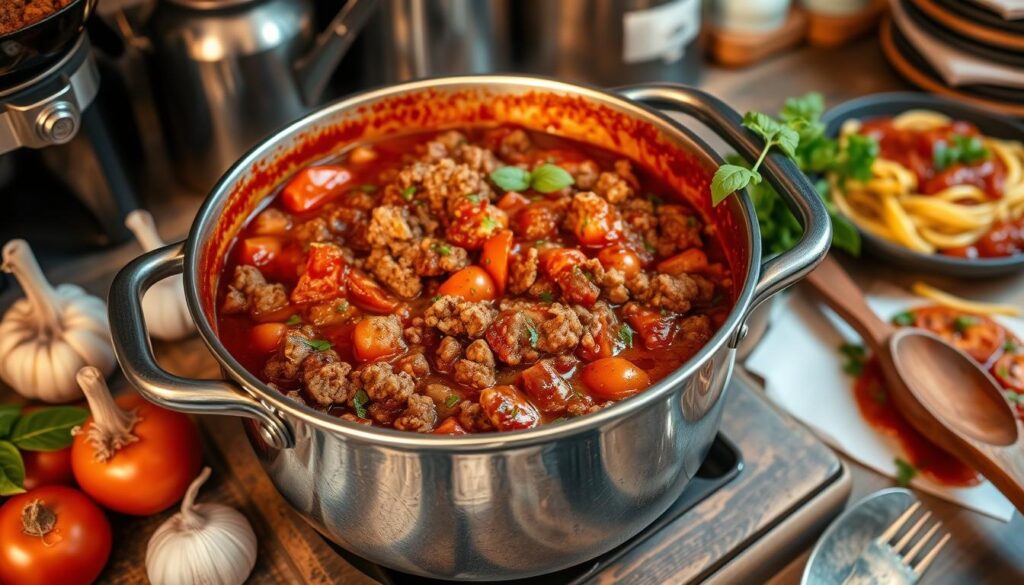 recipe for Olive Garden Meat sauce 