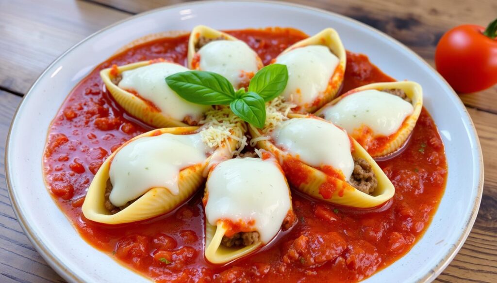 Stuffed Shells with Meat