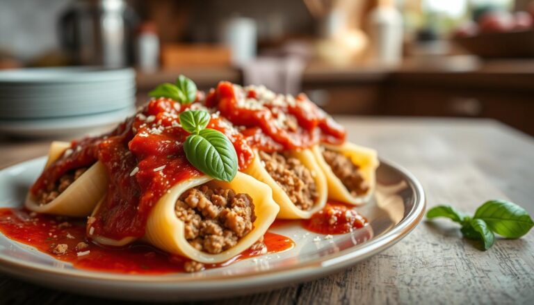 Stuffed Shells with Meat