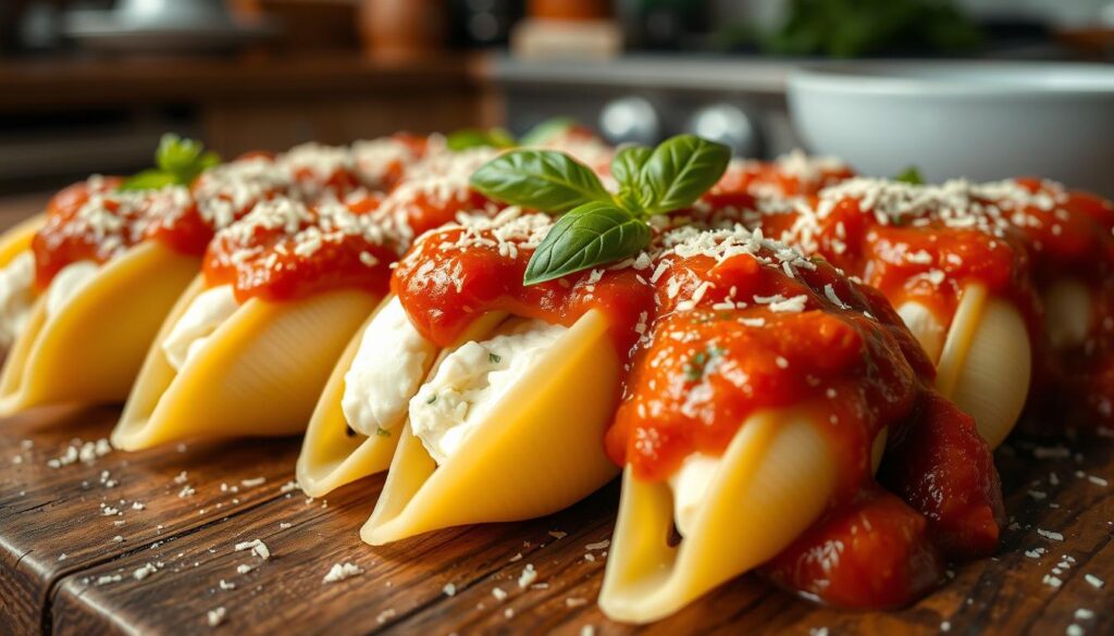 Stuffed Shells with Meat