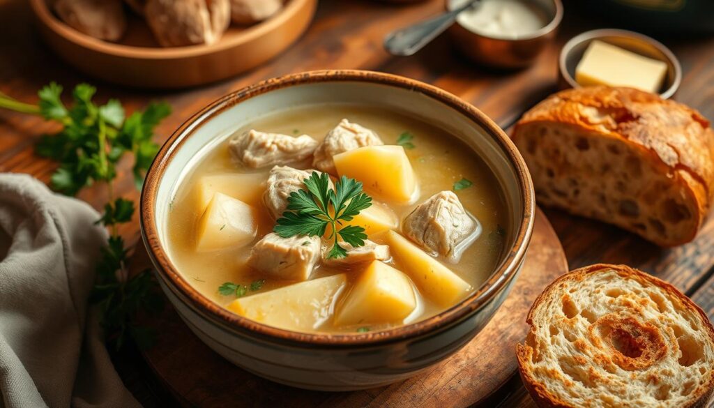 Chicken Soup with Potatoes