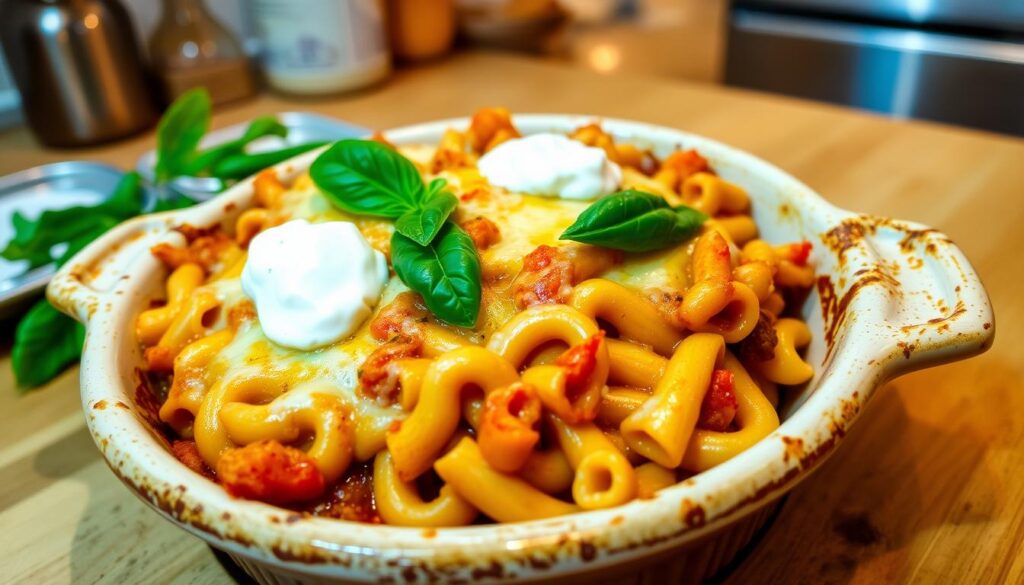 baked ziti with ricotta